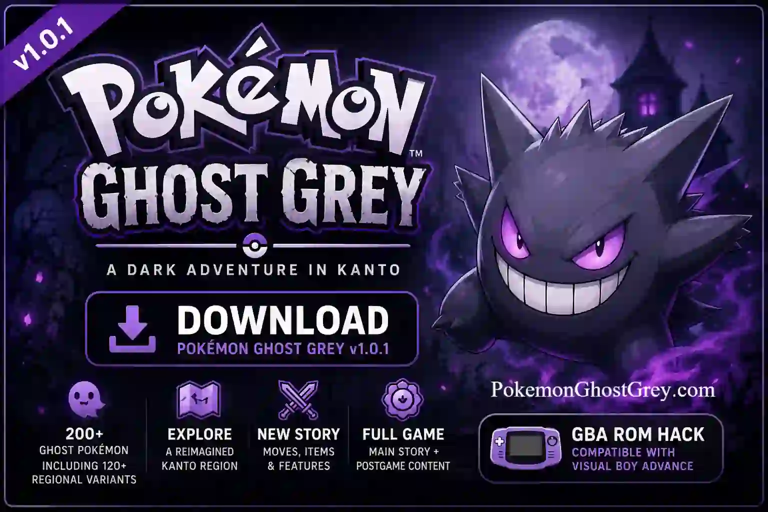 Download Pokémon Ghost Grey